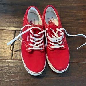 Red Vans